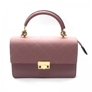 PVC-Leder-Frauen-Entwerferquadrat Handtaschen-Dame sackt reine Farben-Einkaufstaschen der populären Art ein